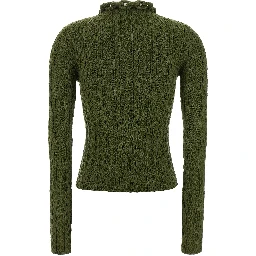 Bicolor Wool Cardigan