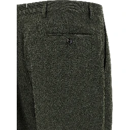 Bicolor Polyester Dress Pants
