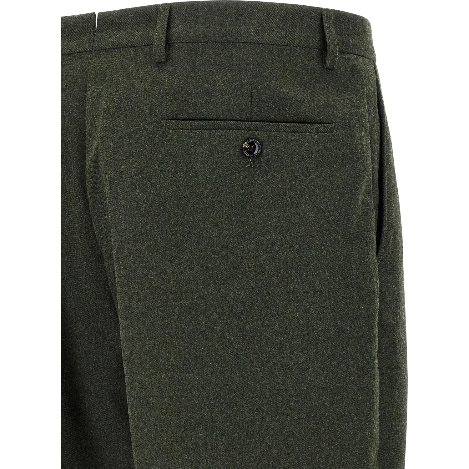 Bicolor Polyester Dress Pants
