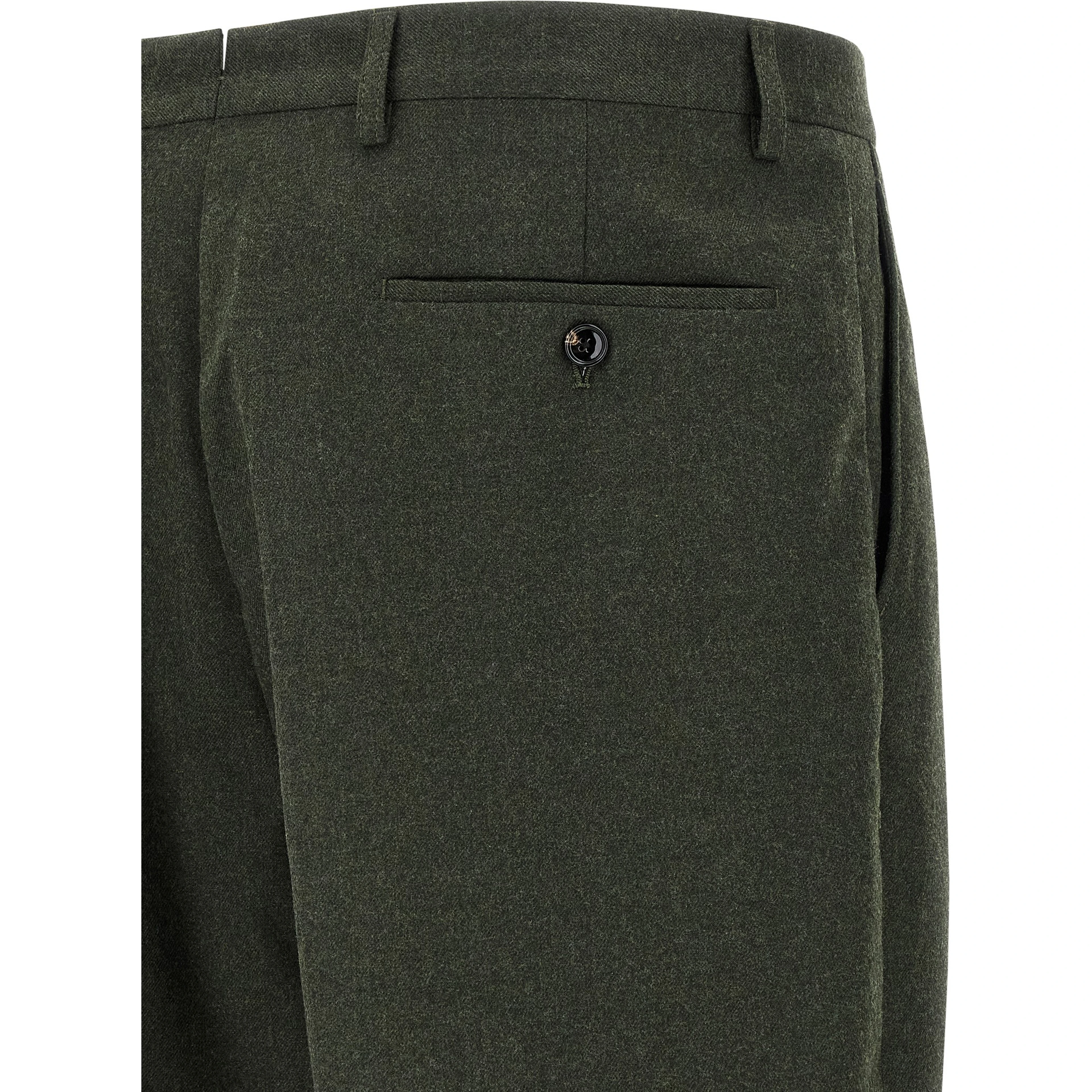 Bicolor Polyester Dress Pants