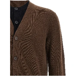 Brown Wool Cardigan