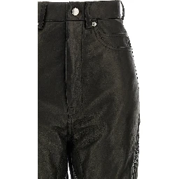 Black Leather Pants