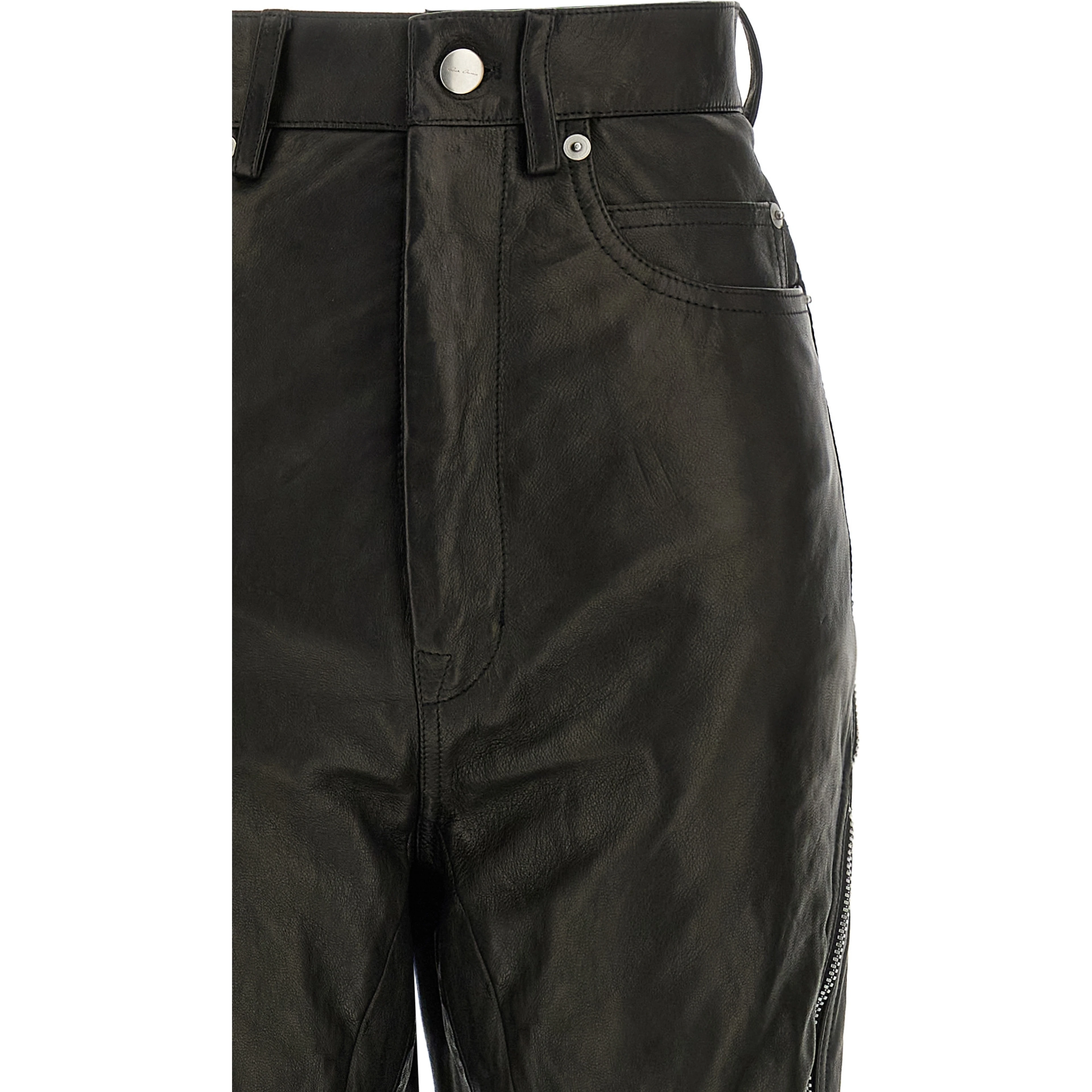 Black Leather Pants