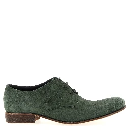 Bicolor Suede Leather Oxfords And Derbies