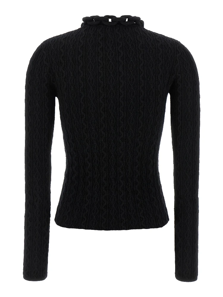 Black Wool Cardigan alternative