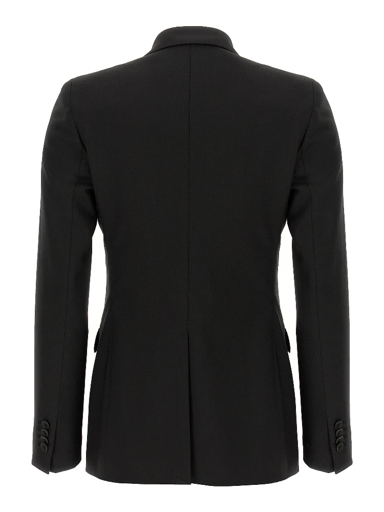 Black Virgin Wool Two-Piece Suit alternative