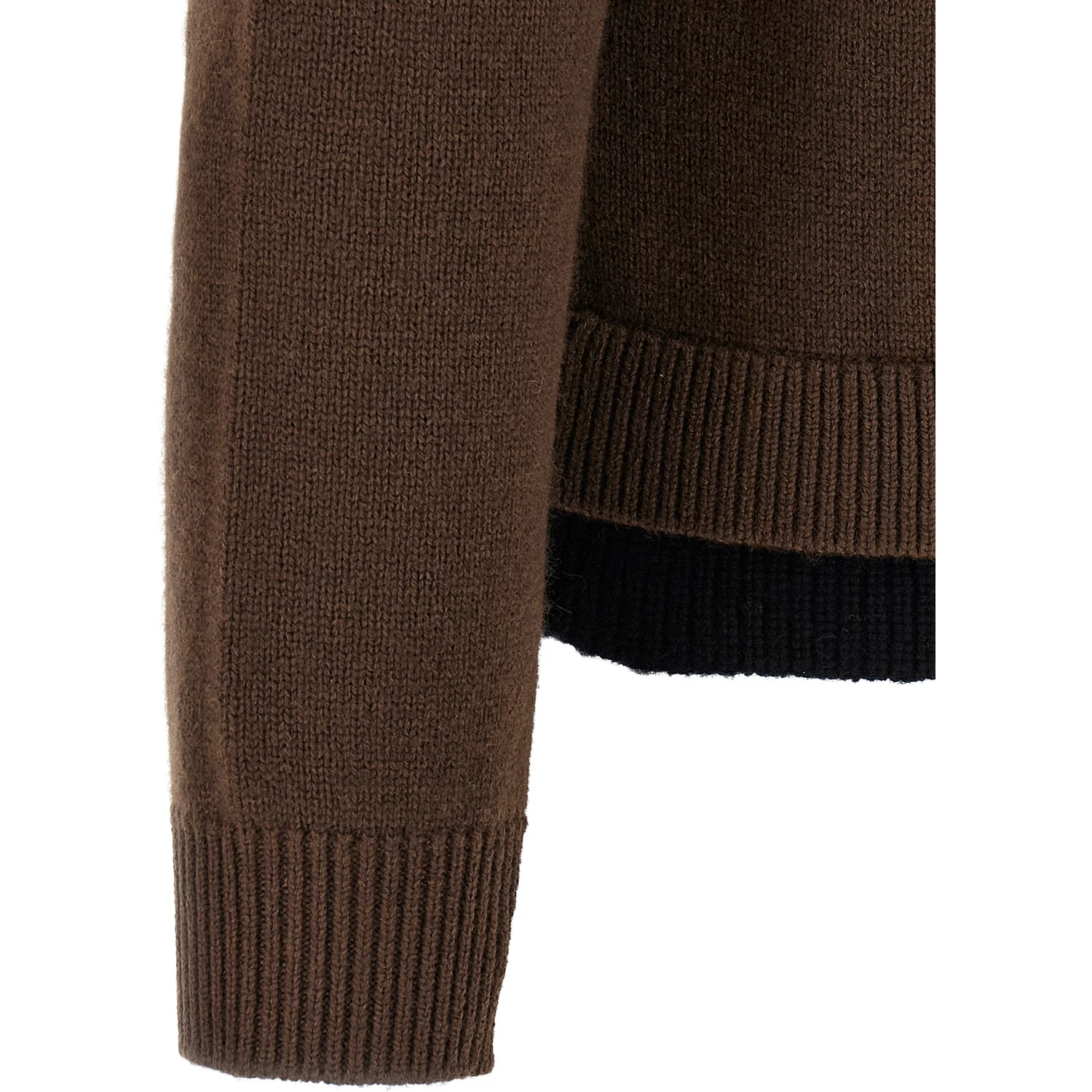 Brown Wool Cardigan