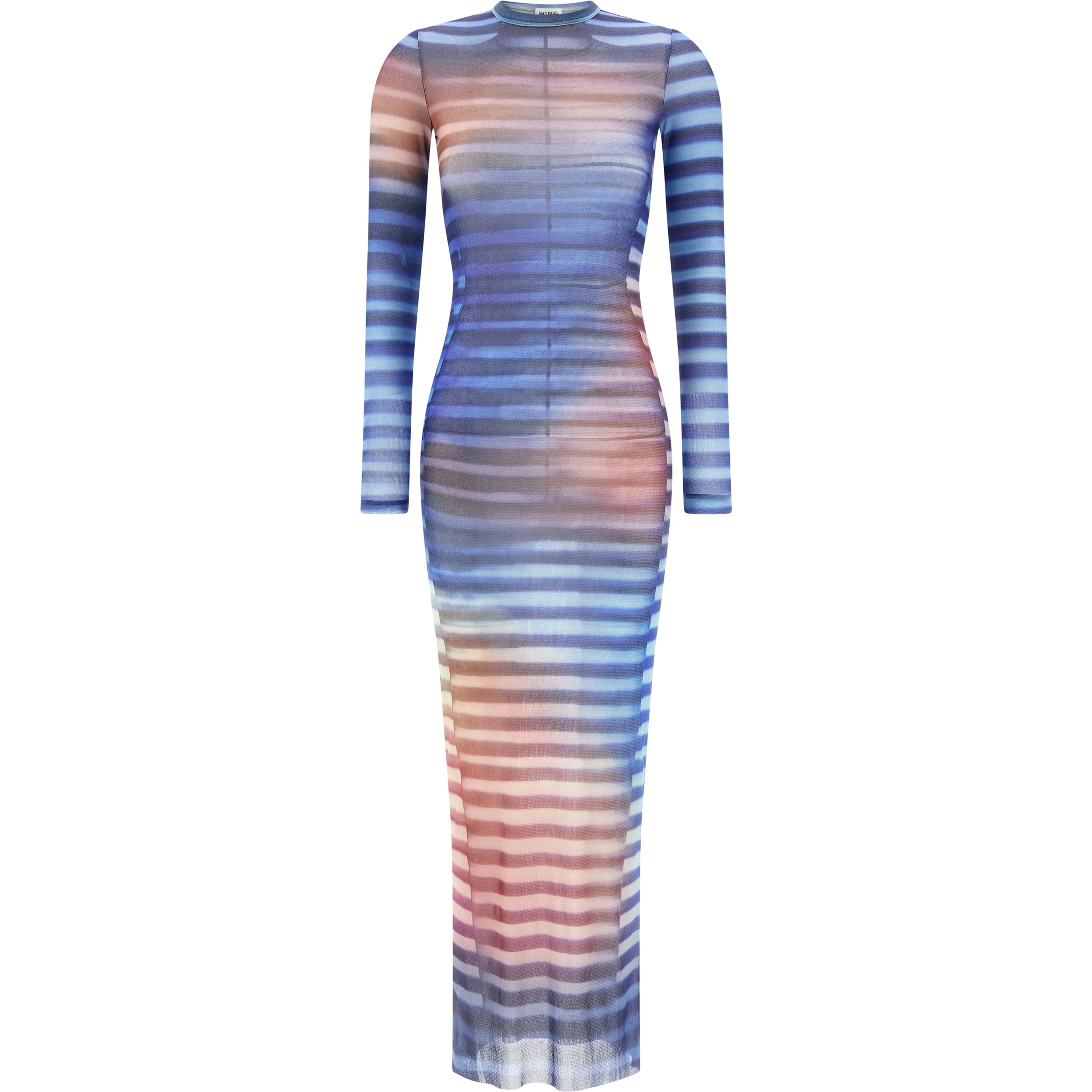 Multicolor Polyamide Long Dress
