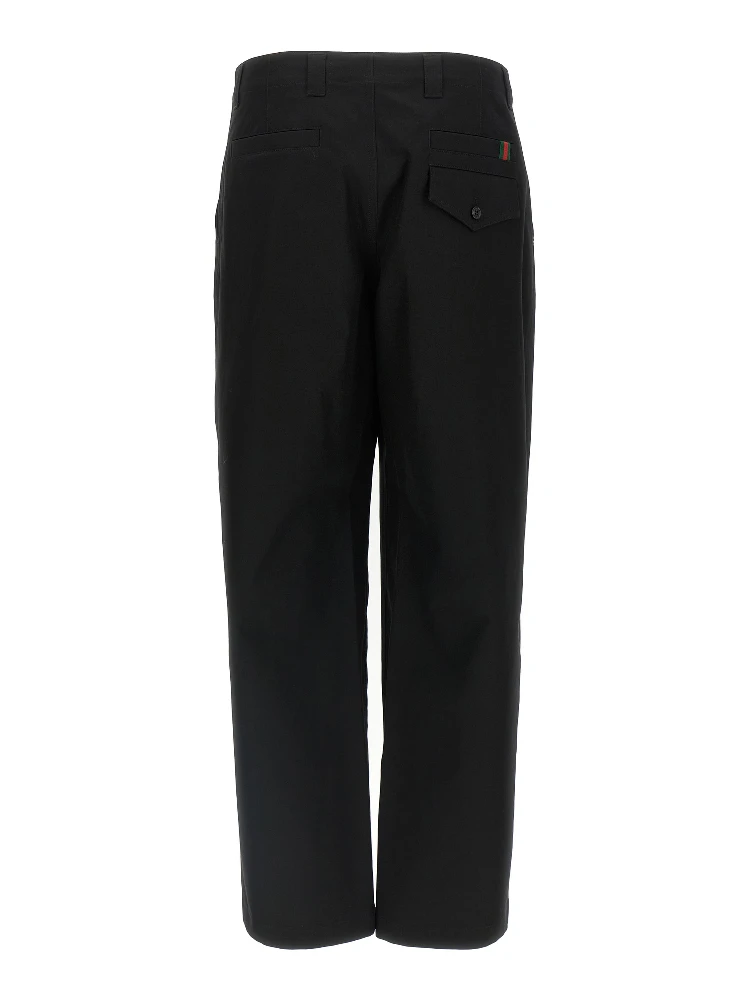 Black Cotton Casual Pants alternative