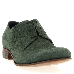 Bicolor Suede Leather Oxfords And Derbies