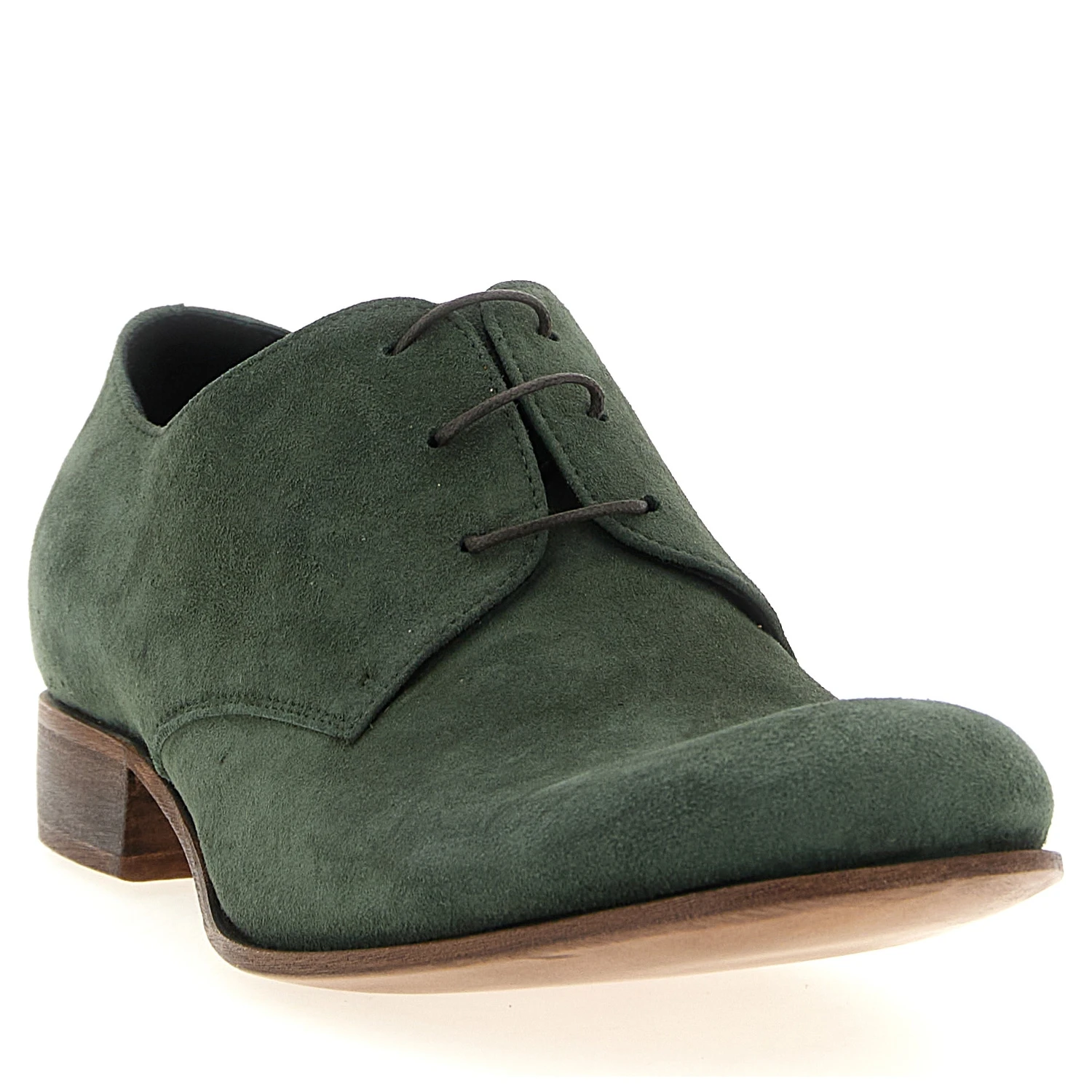 Bicolor Suede Leather Oxfords And Derbies