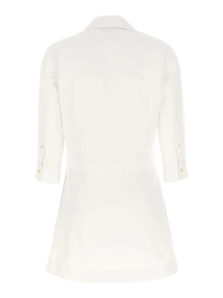 White Cotton Short Dress alternative