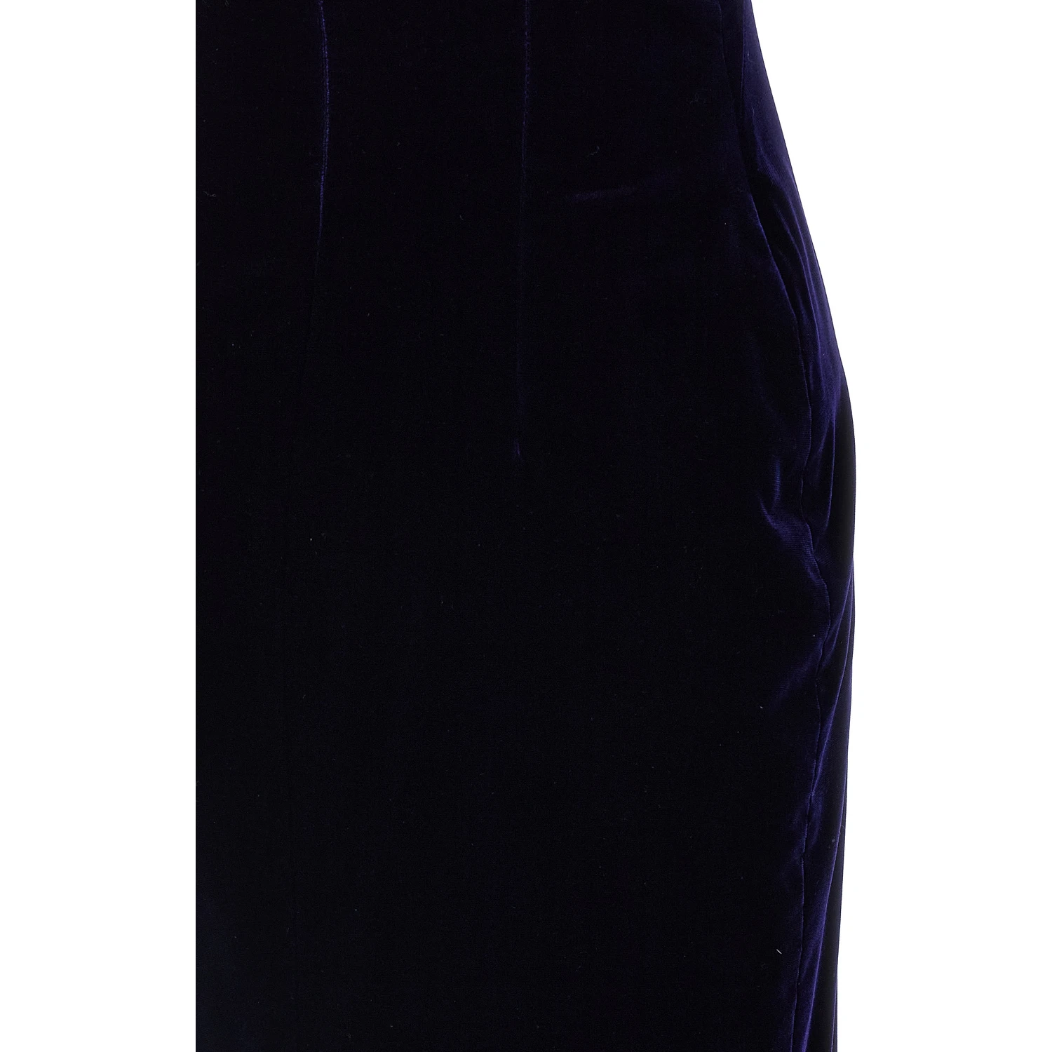 Blue Viscose Midi Dress