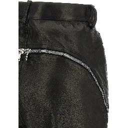 Black Leather Pants
