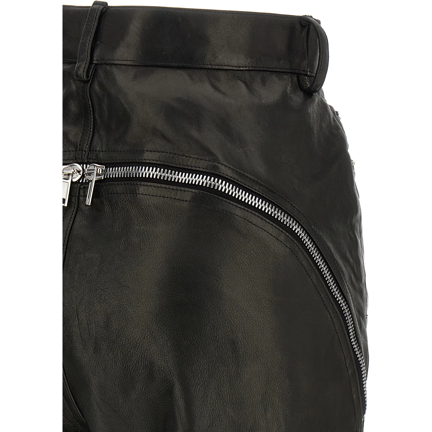 Black Leather Pants