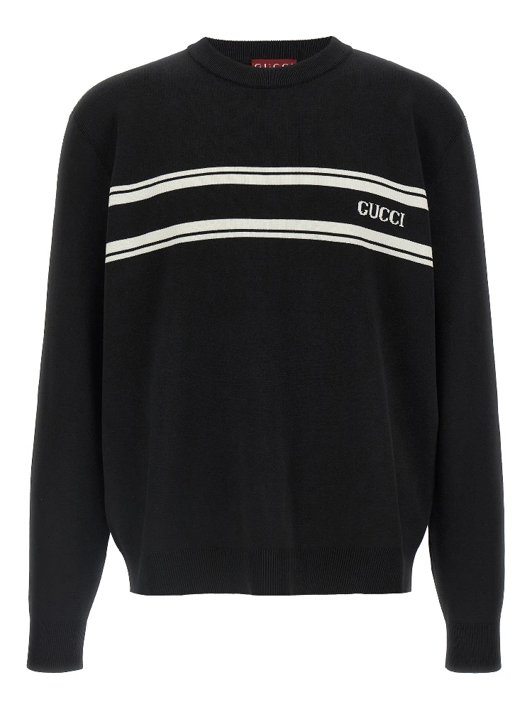 Bicolor Wool Cardigan