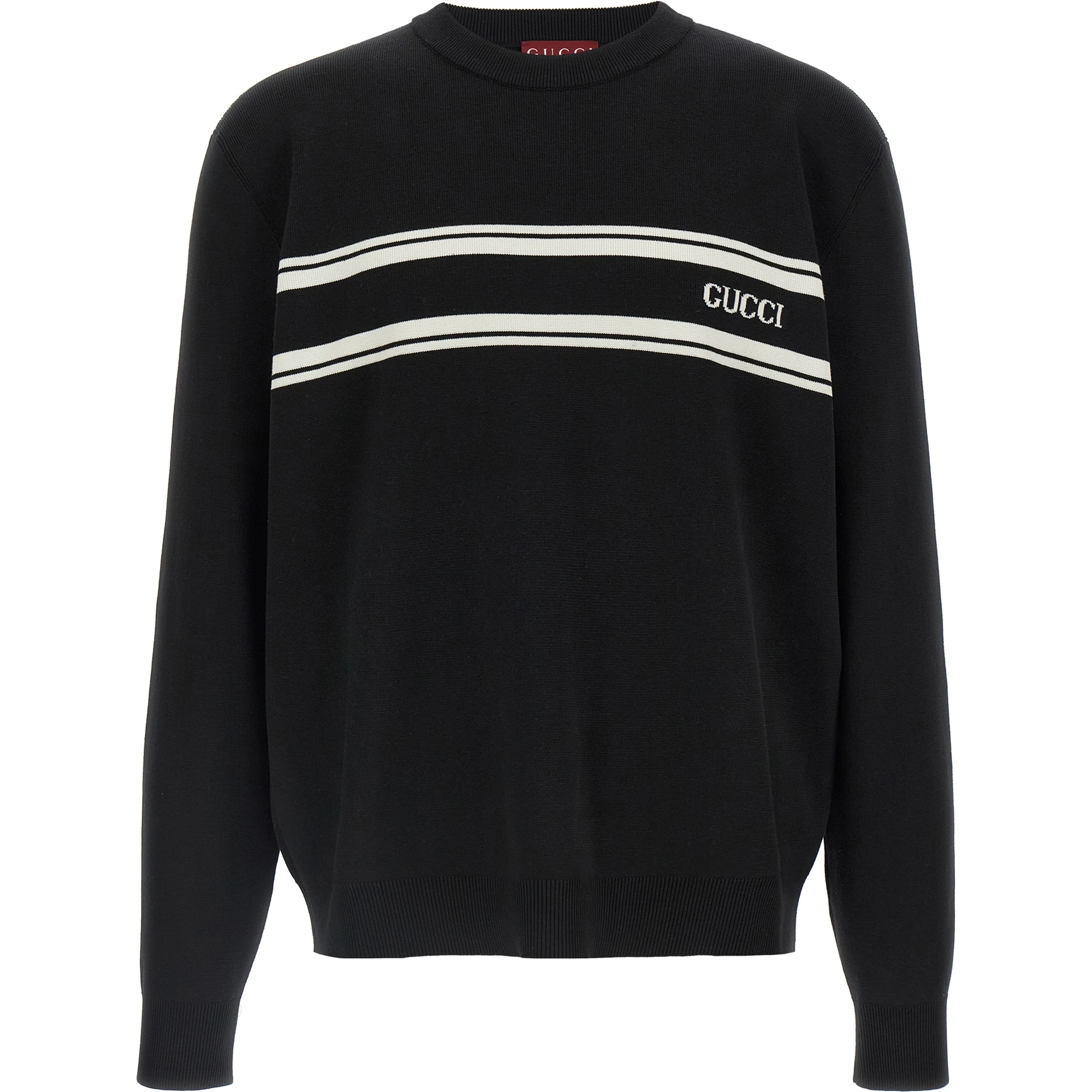 Bicolor Wool Cardigan