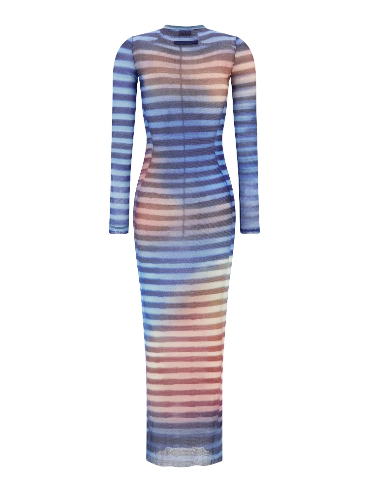 Multicolor Polyamide Long Dress alternative