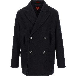 Blue Wool Coat