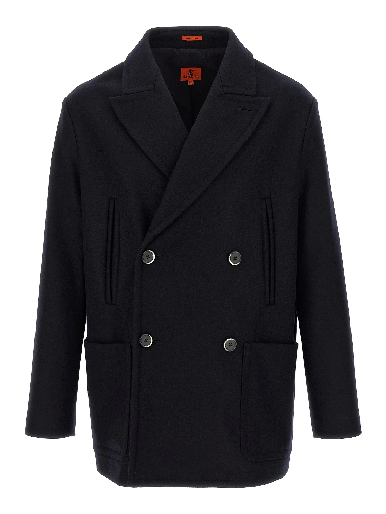 Blue Wool Coat