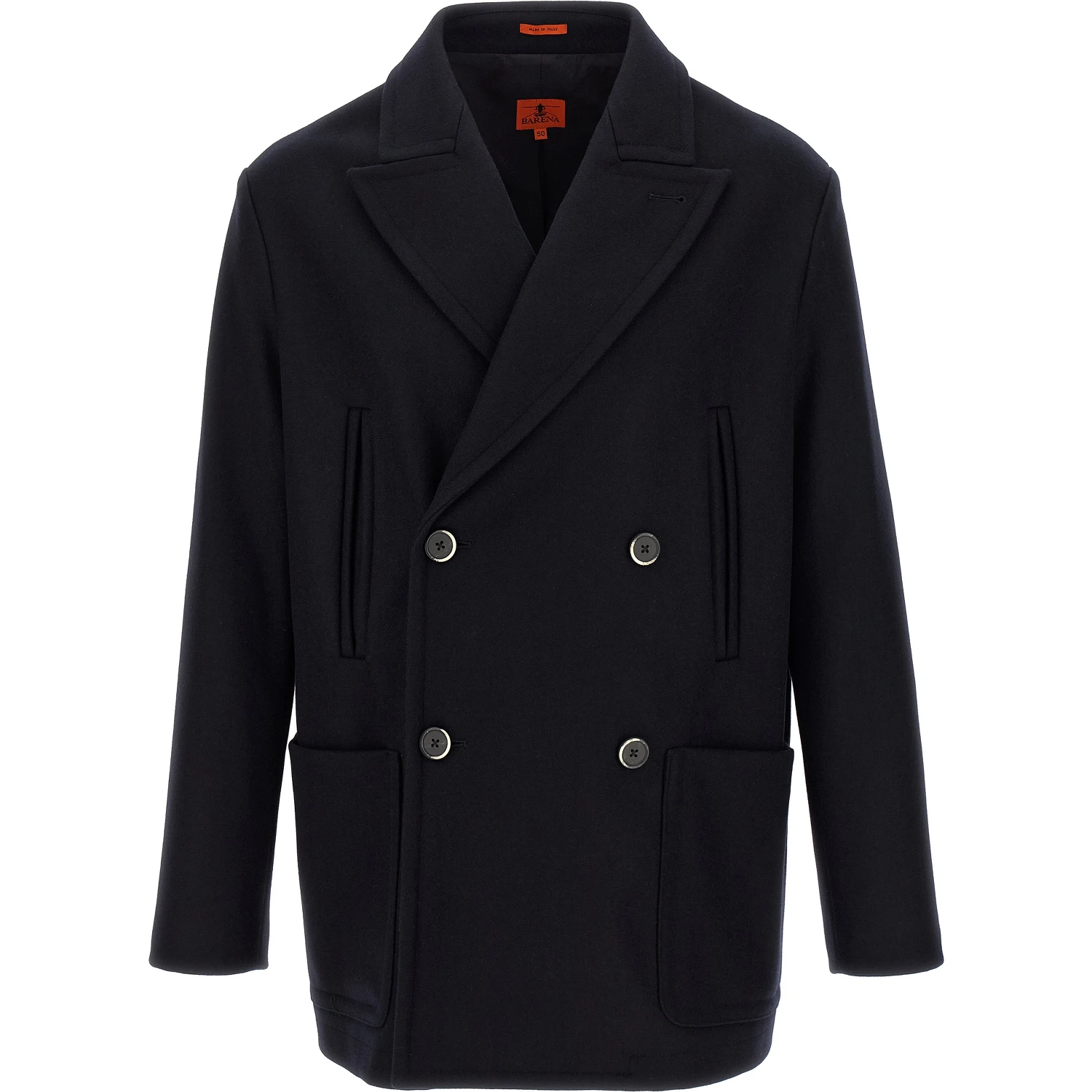 Blue Wool Coat