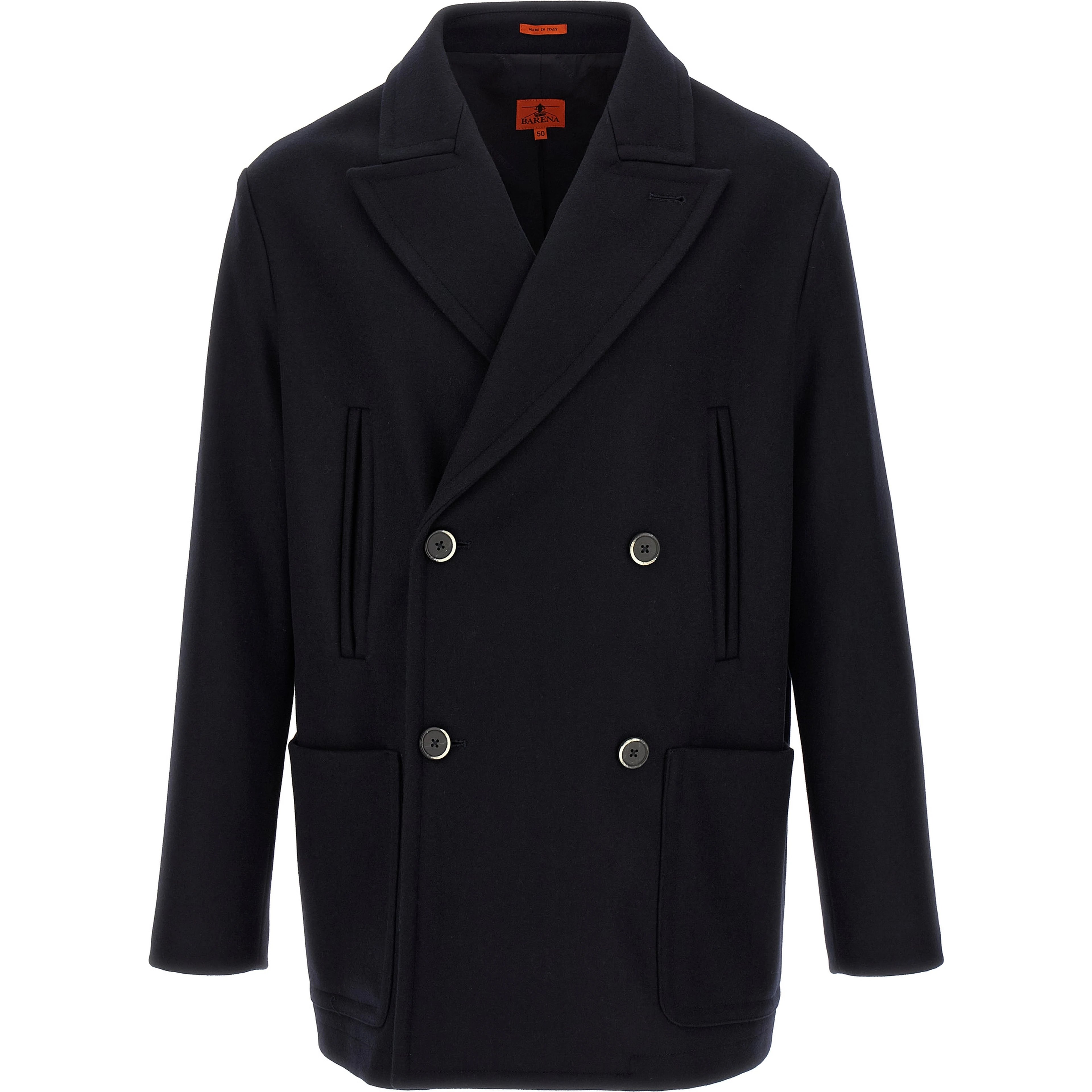 Blue Wool Coat