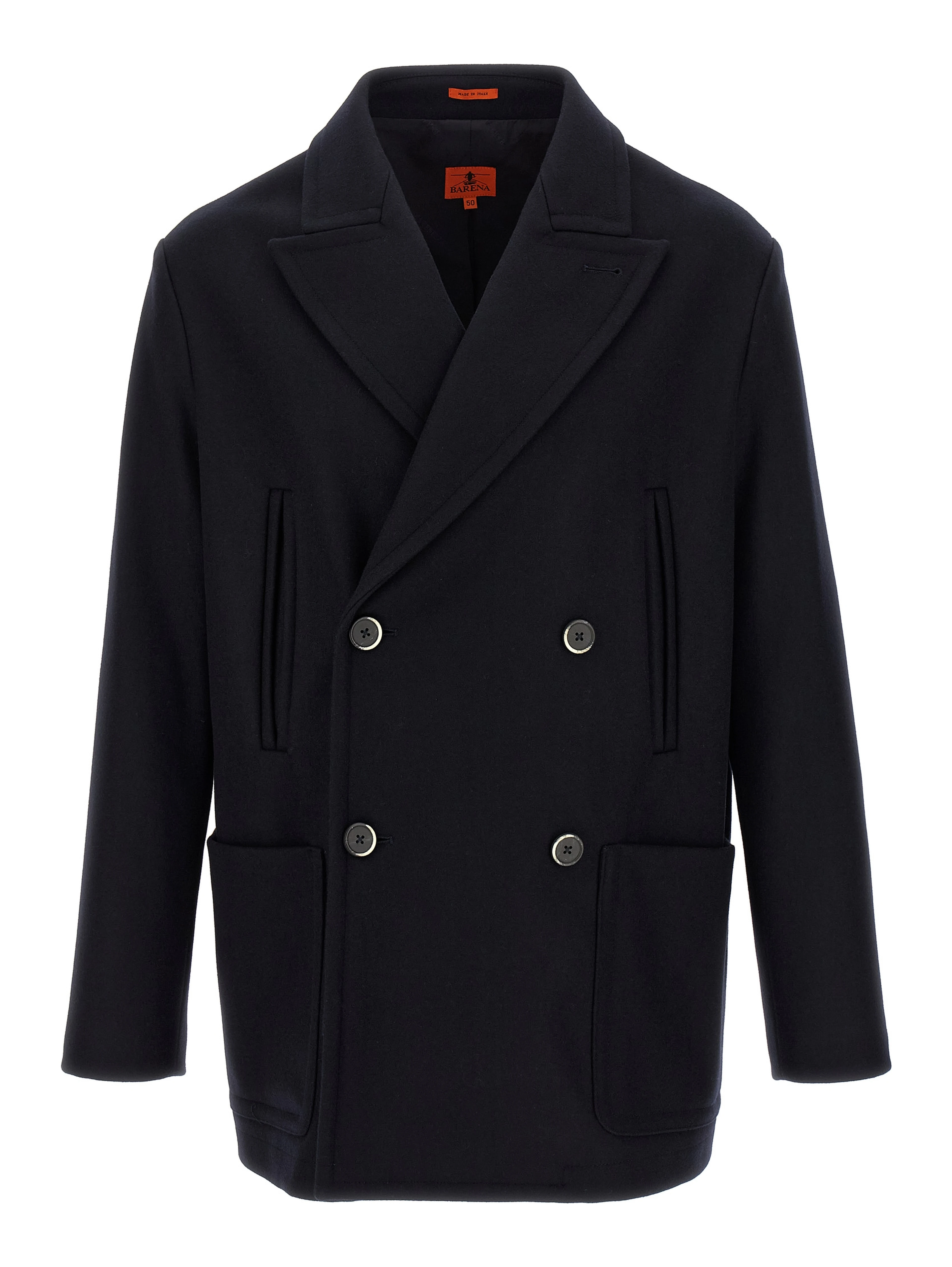 Blue Wool Coat