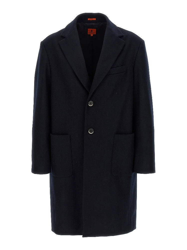 Blue Wool Coat