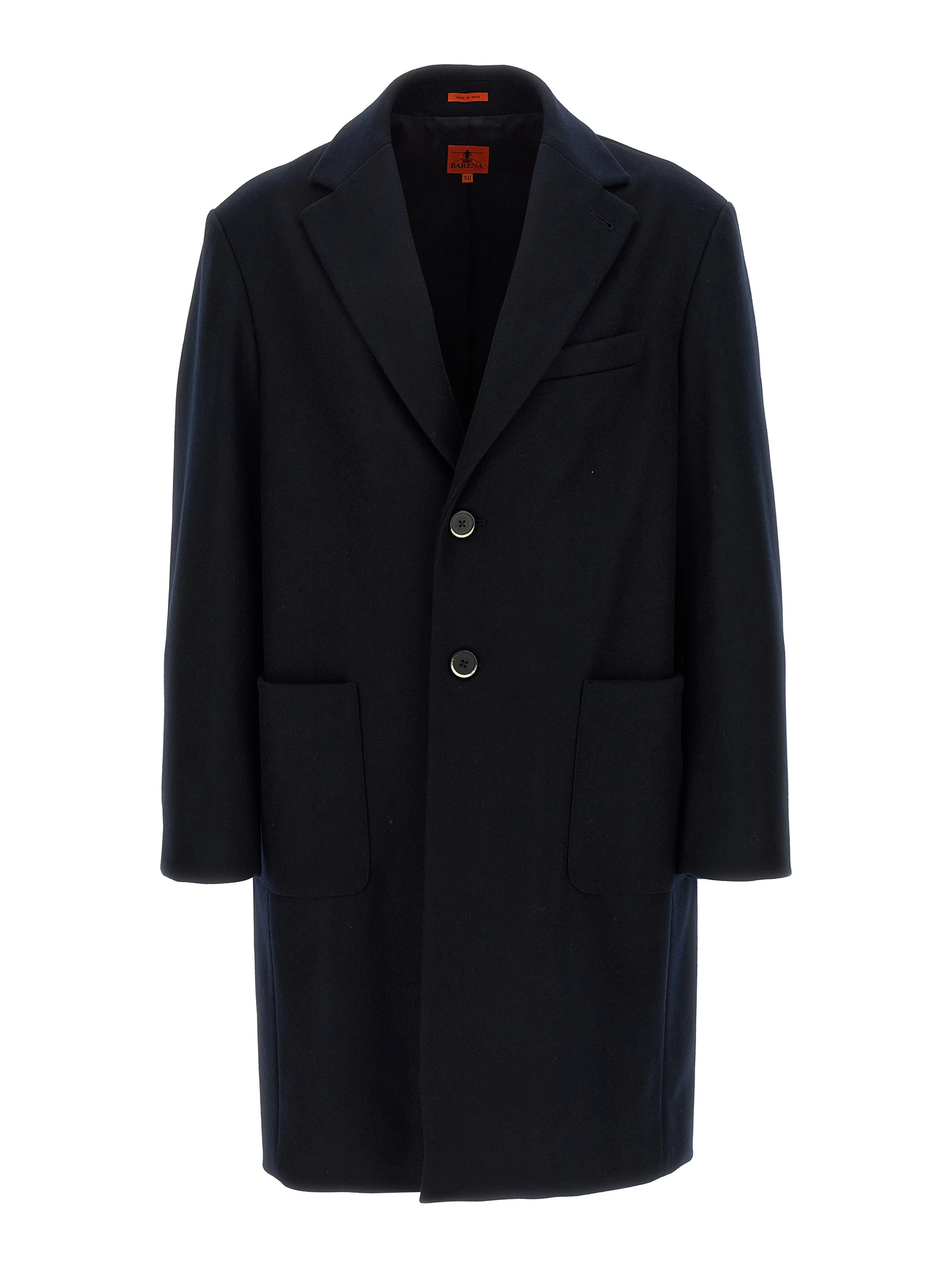 Blue Wool Coat
