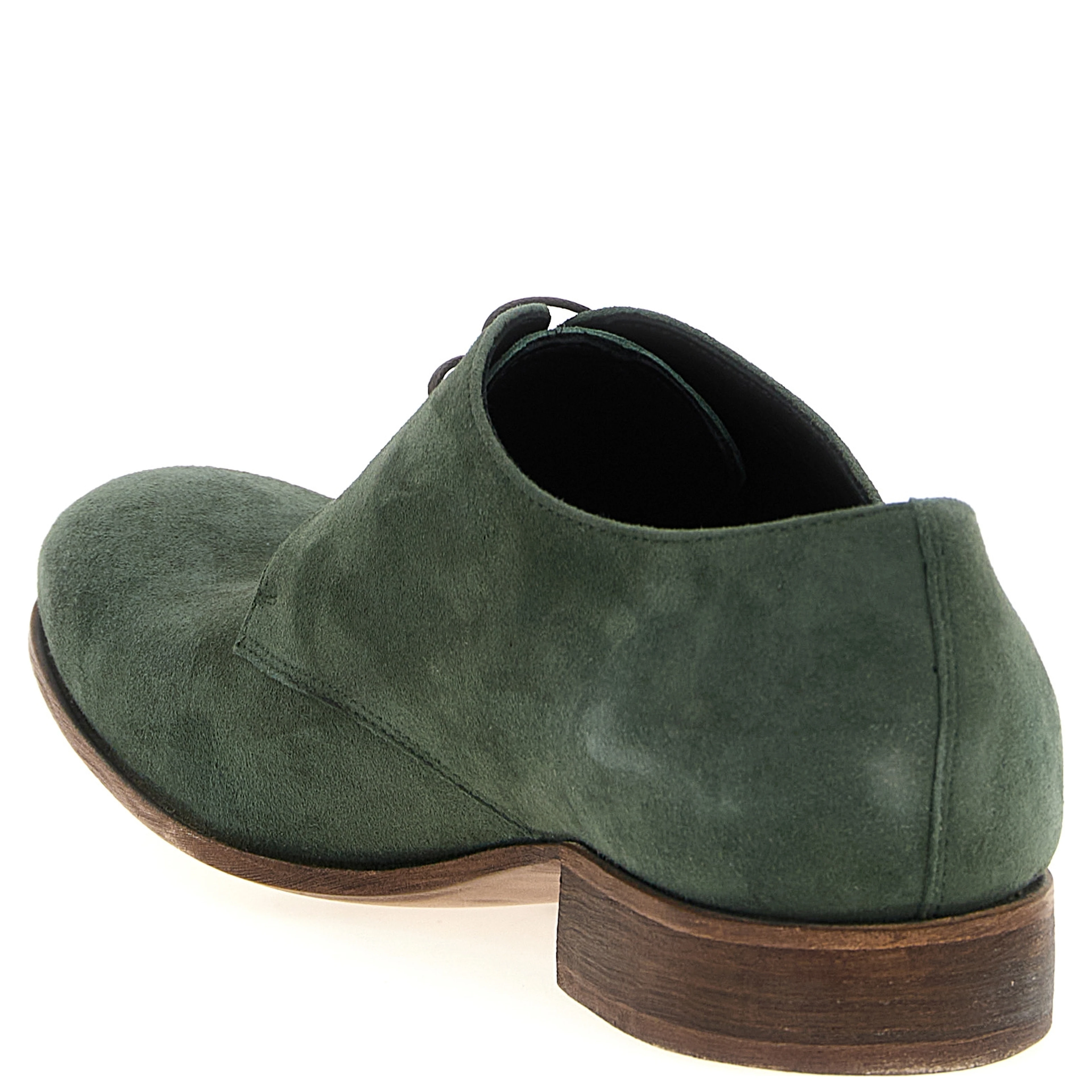 Bicolor Suede Leather Oxfords And Derbies