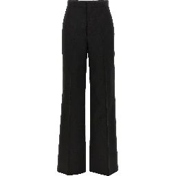 Black Virgin Wool Two-Piece Suit