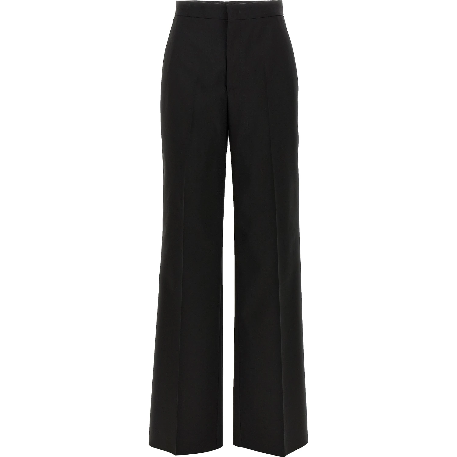 Black Virgin Wool Two-Piece Suit