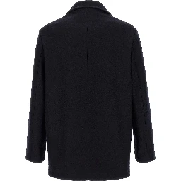 Blue Wool Coat