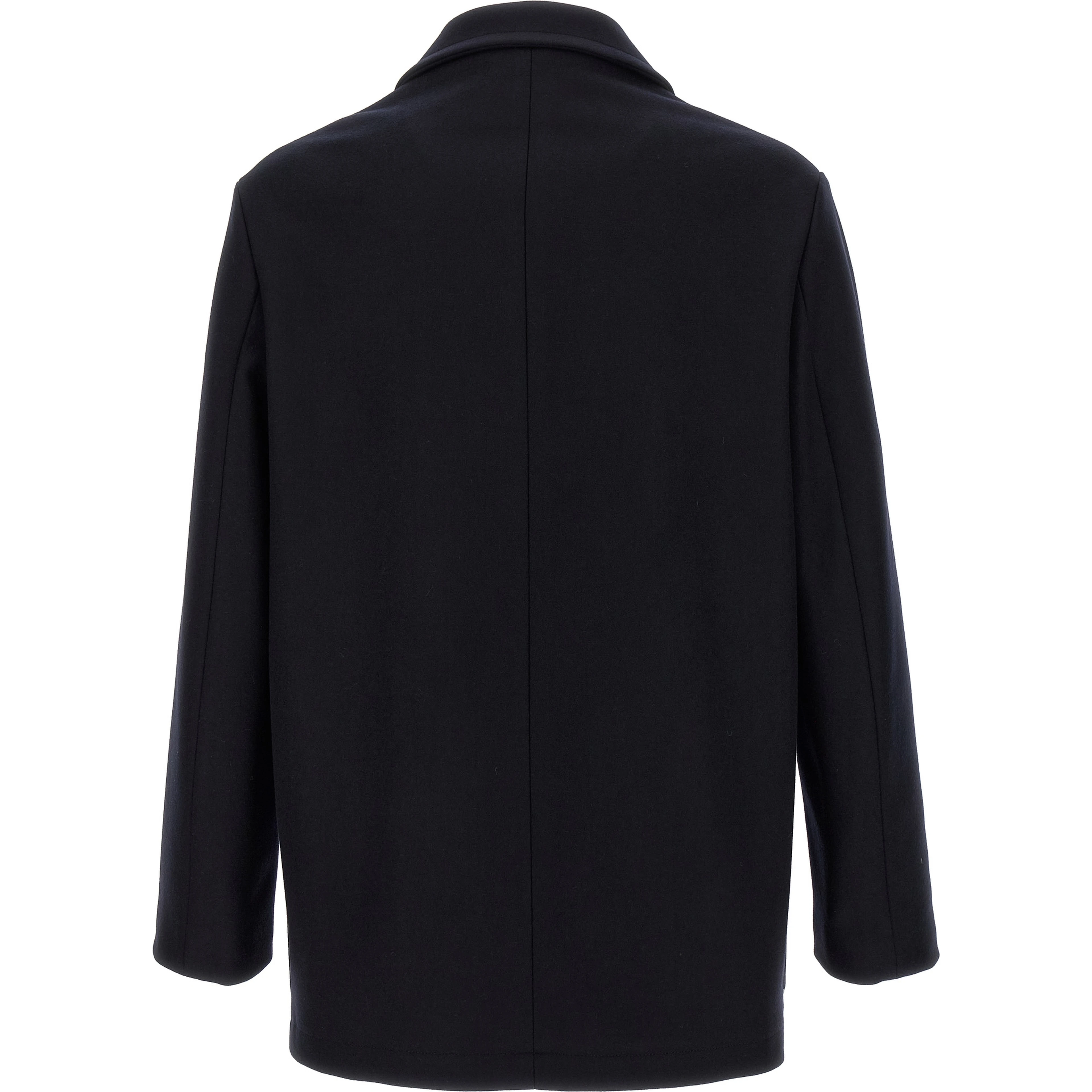 Blue Wool Coat