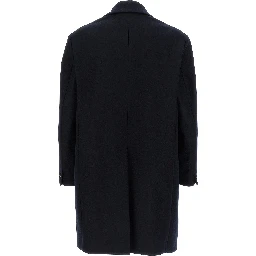Blue Wool Coat