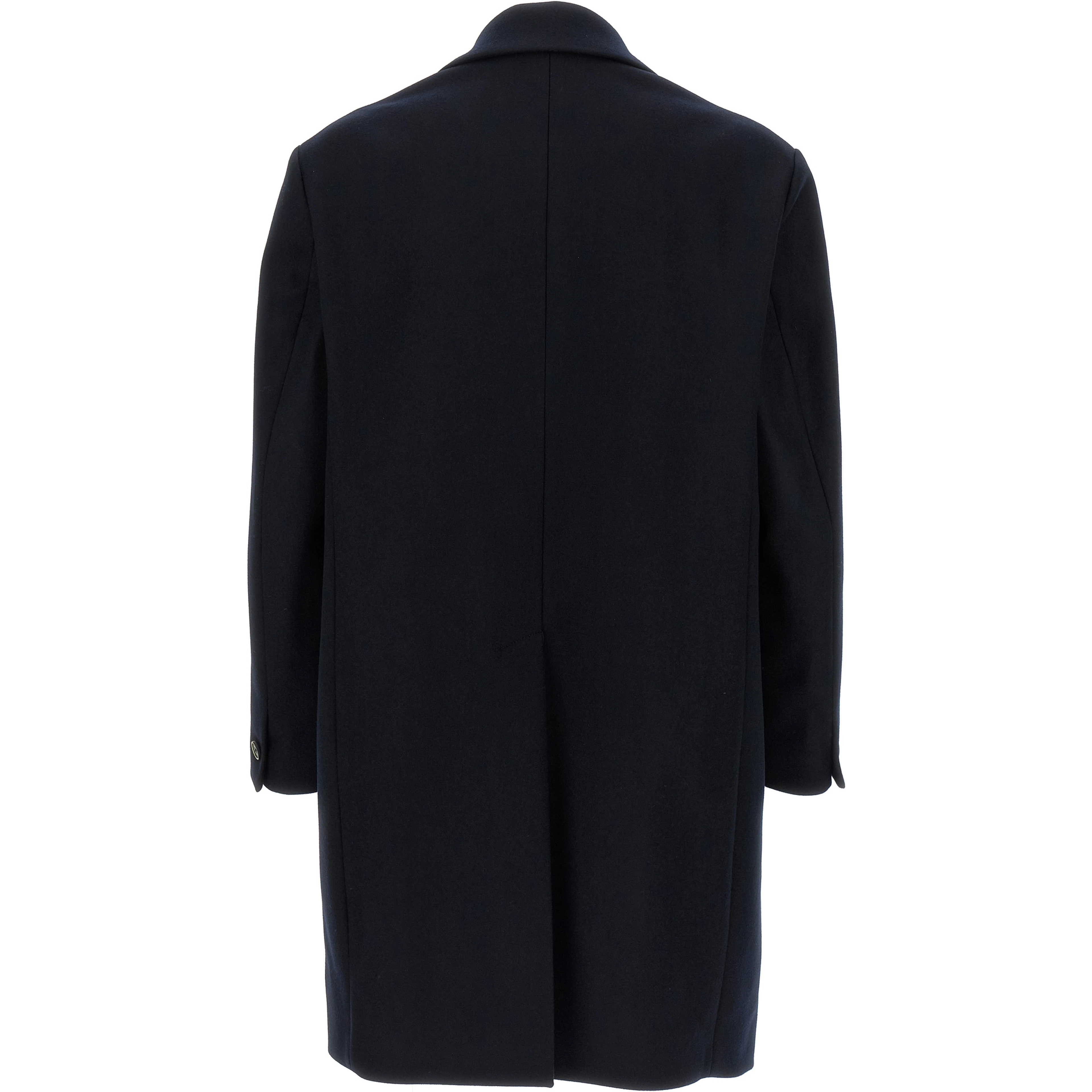 Blue Wool Coat