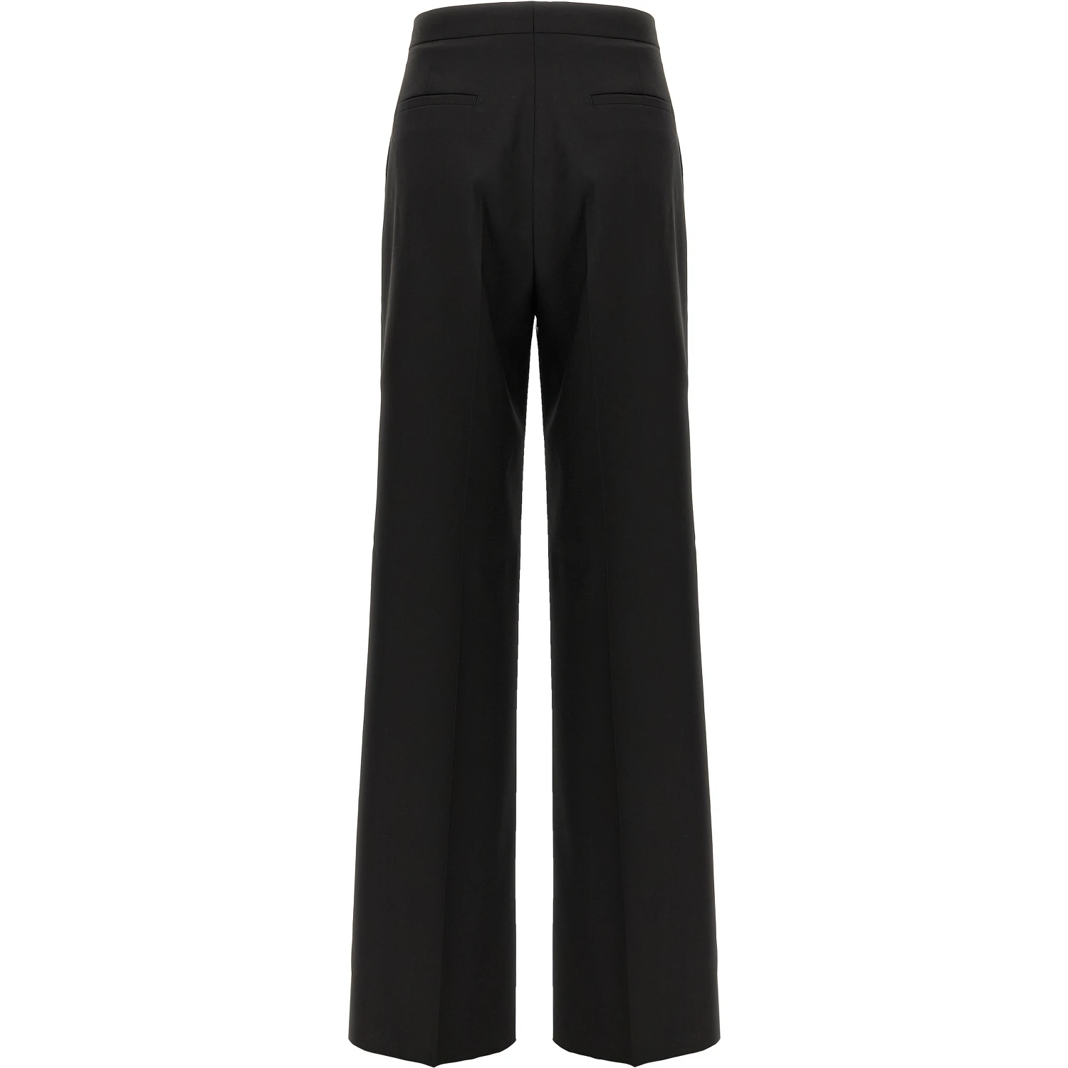 Black Virgin Wool Two-Piece Suit