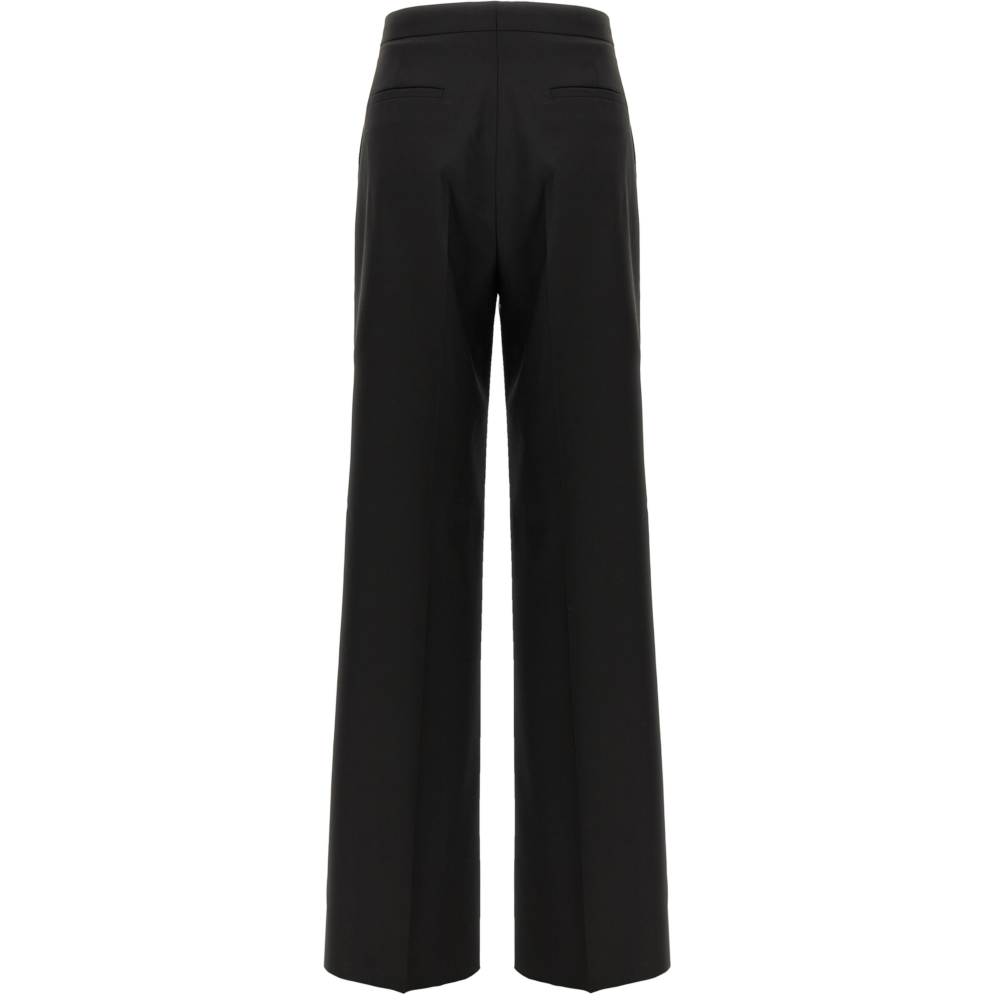 Black Virgin Wool Two-Piece Suit