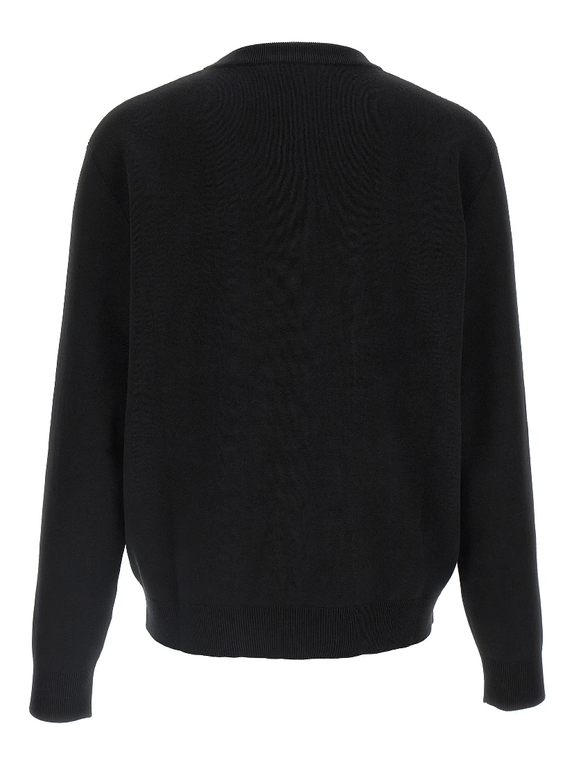 Bicolor Wool Cardigan