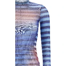 Multicolor Polyamide Long Dress
