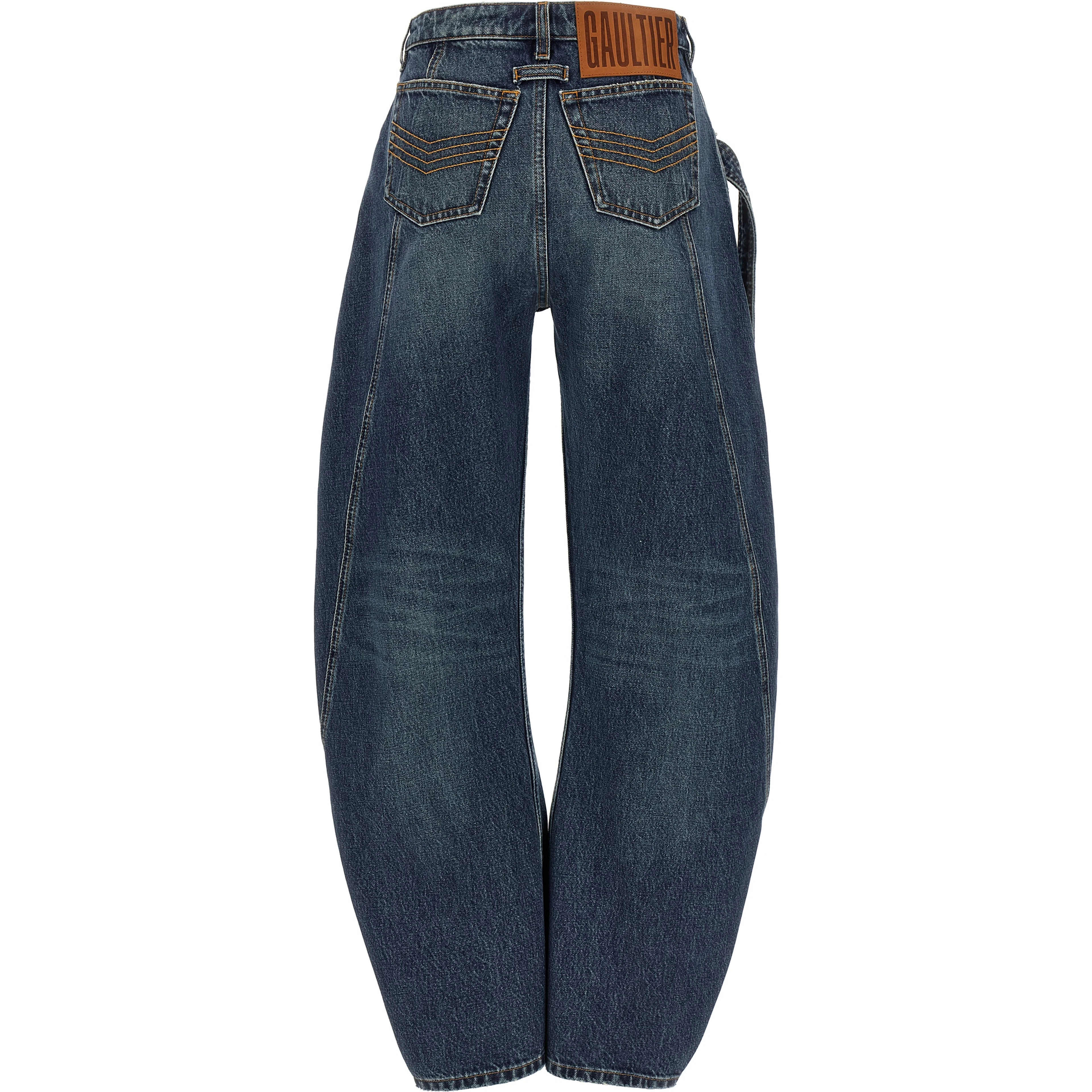 Blue Cotton Jeans Denim