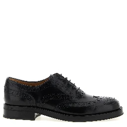 Black Calfskin Oxfords And Derbies