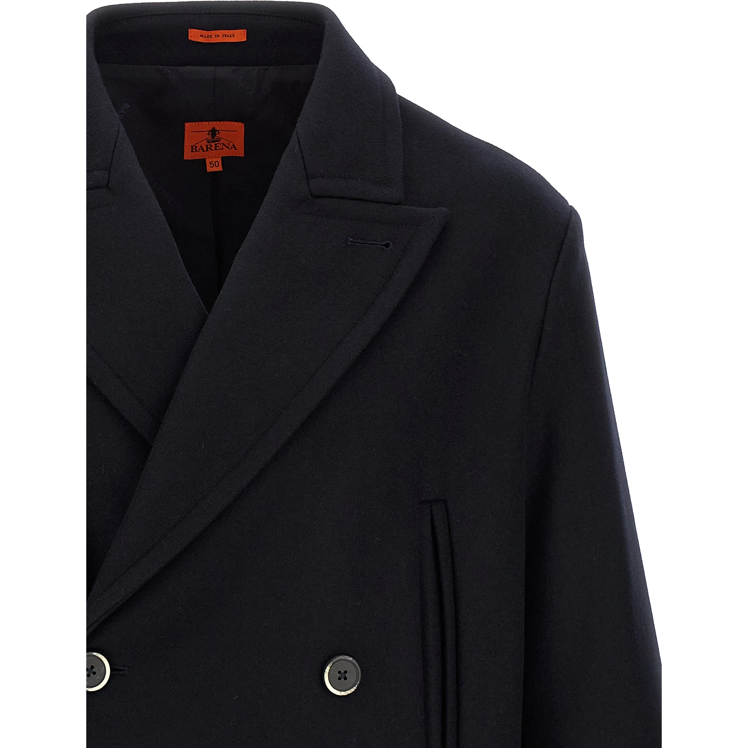 Blue Wool Coat