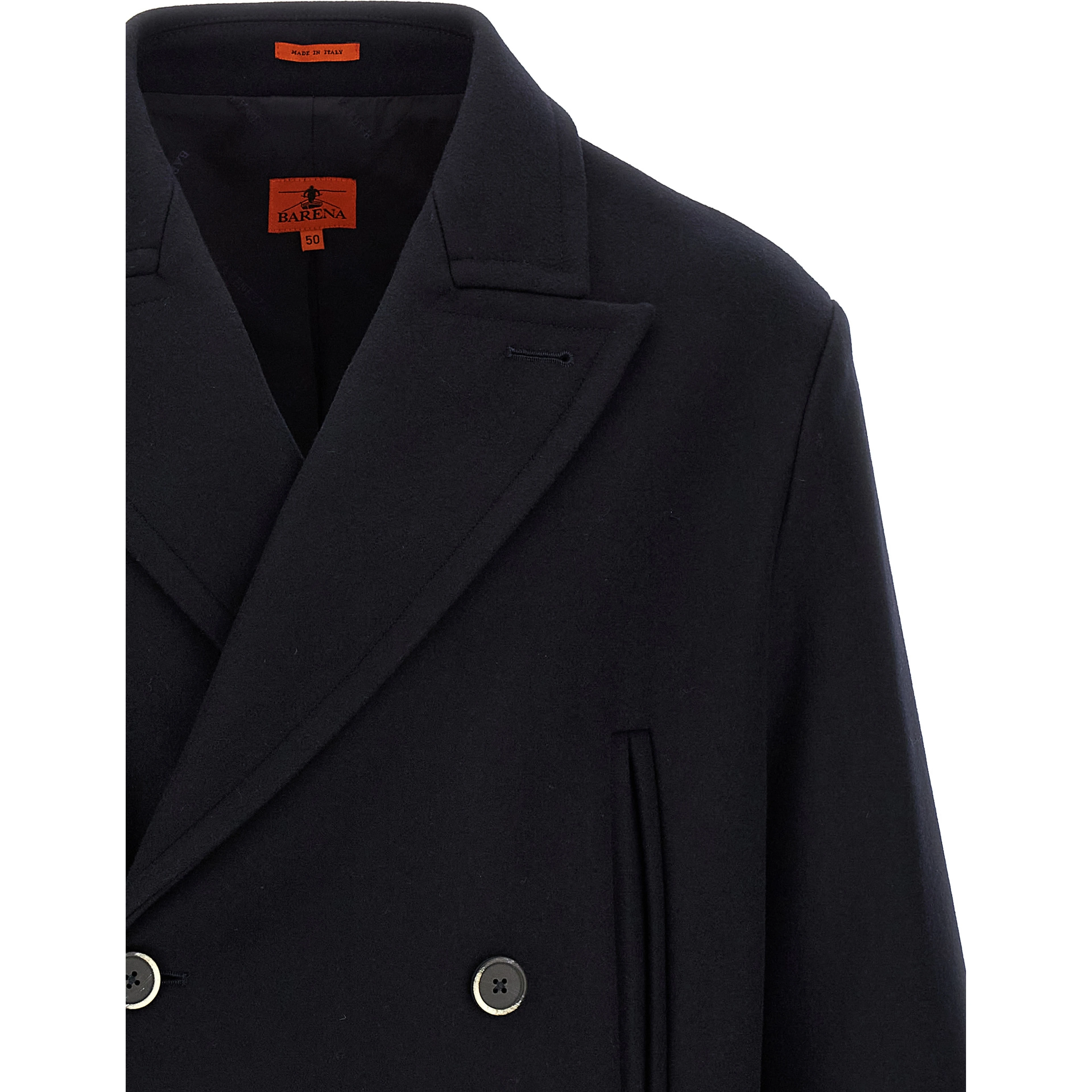 Blue Wool Coat