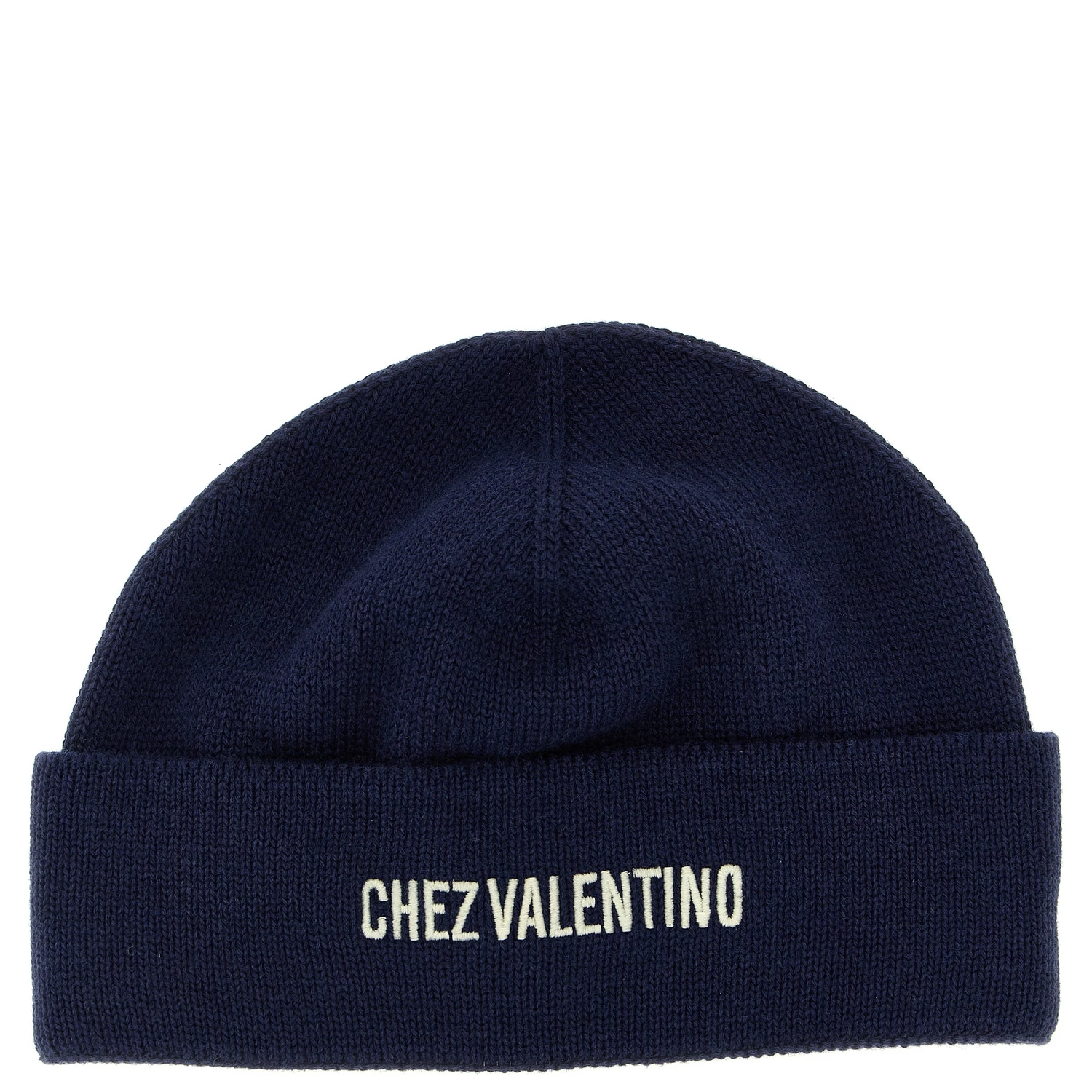 Blue Cotton Beanie