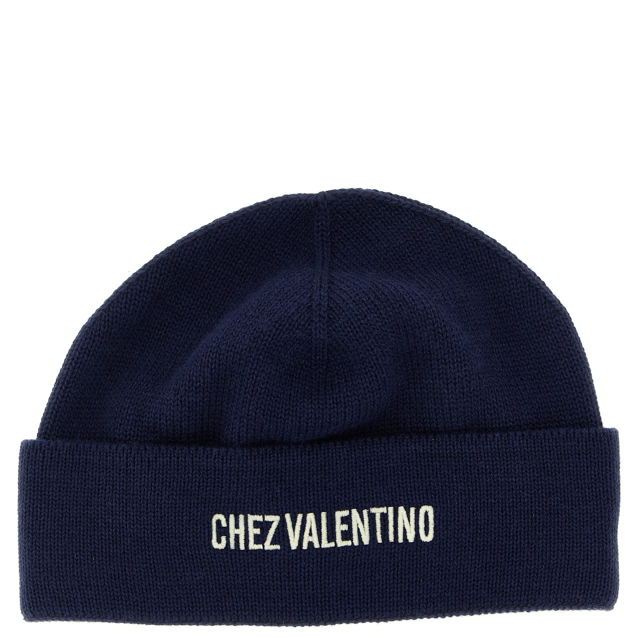 Blue Cotton Beanie