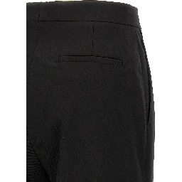 Black Virgin Wool Two-Piece Suit