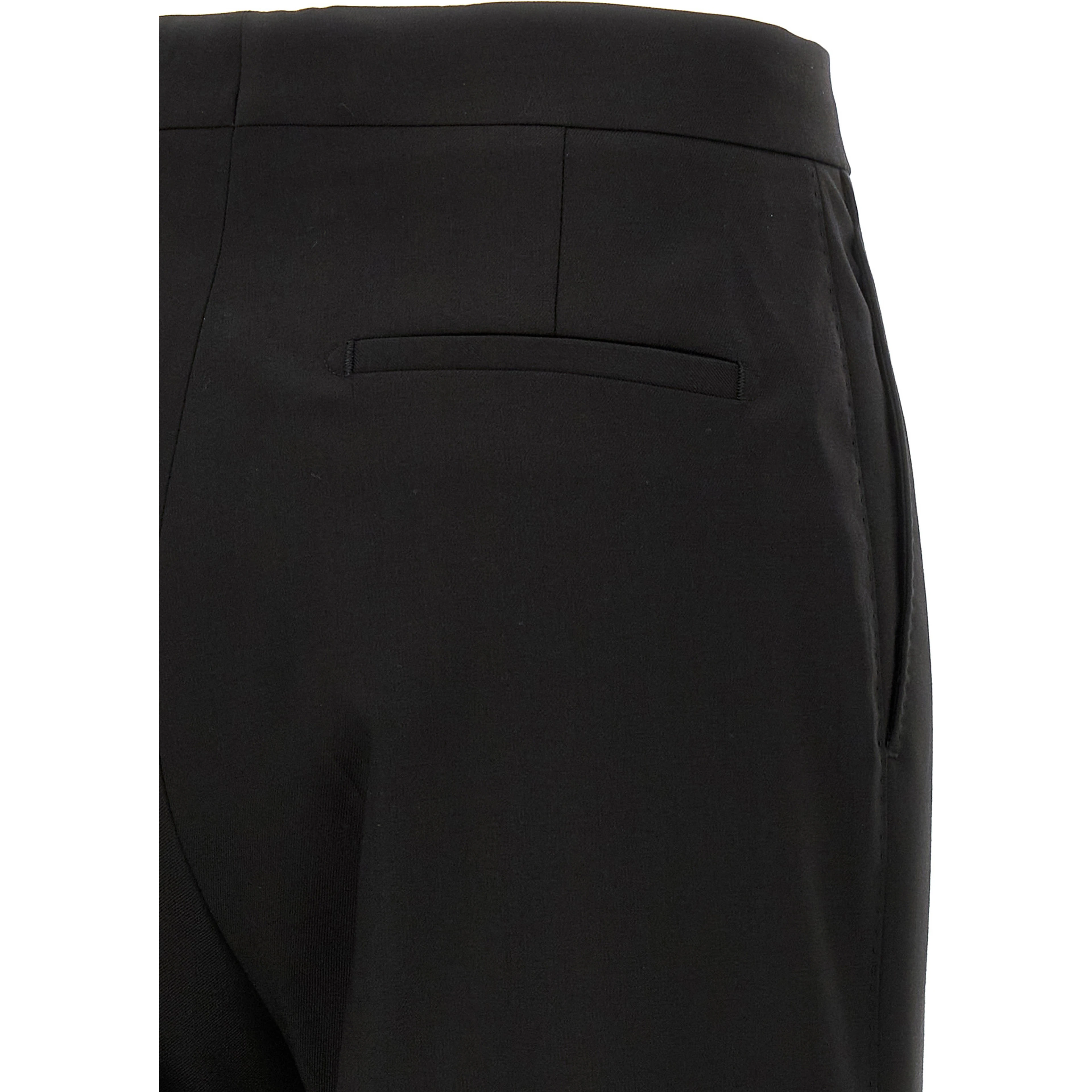 Black Virgin Wool Two-Piece Suit