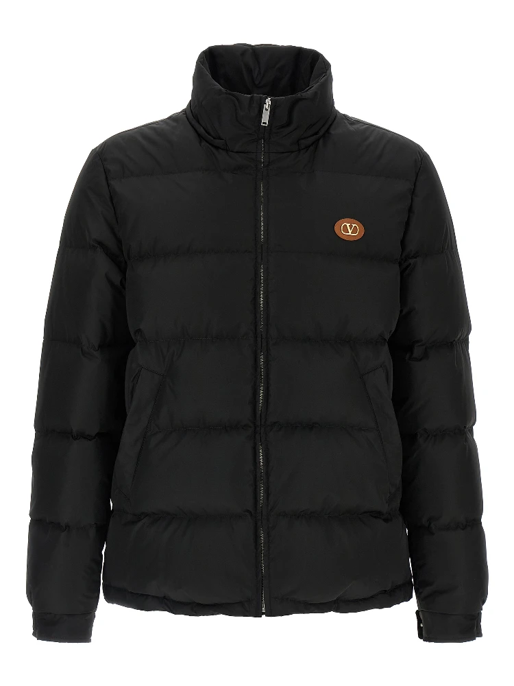 Black Polyamide Full-Length Jacket alternative
