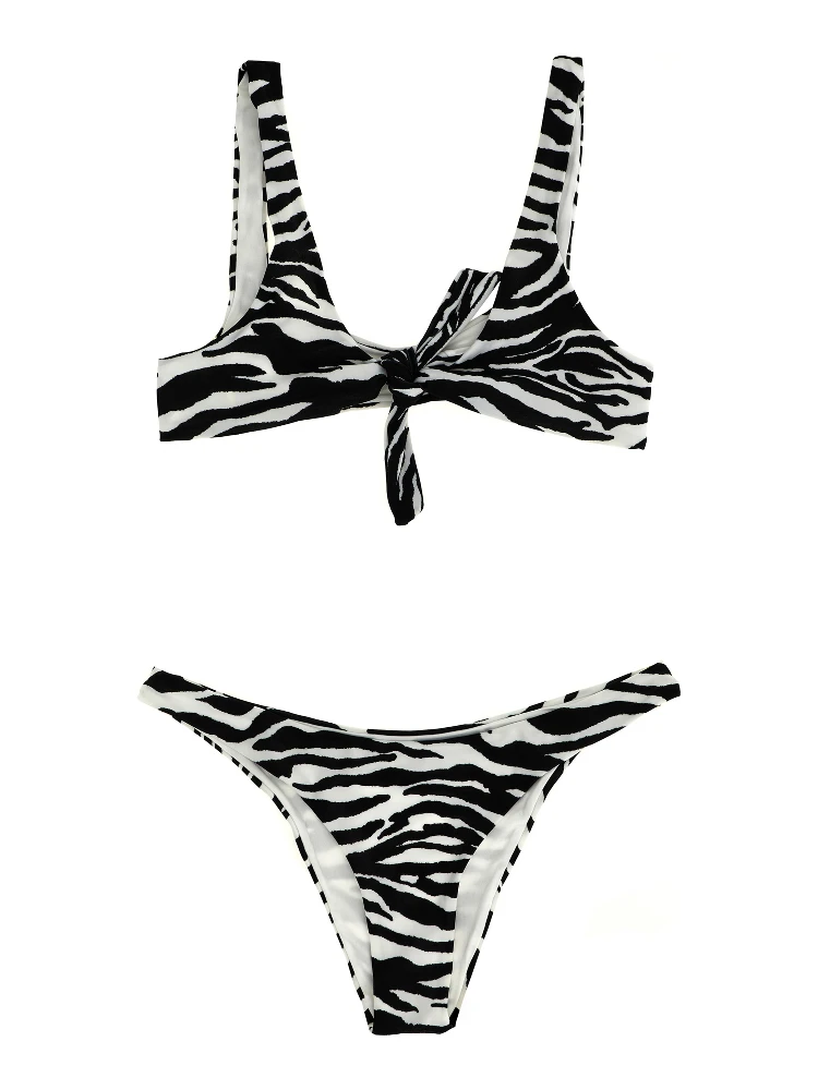 Bicolor Polyamide Bikini